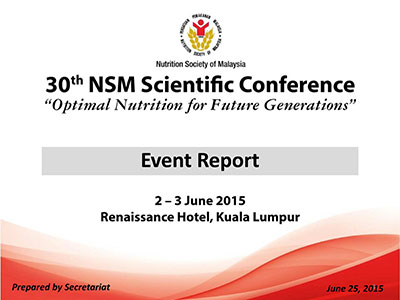 30th Annual Scientific Conference