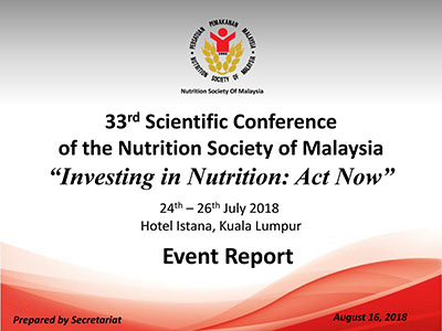 33th Annual Scientific Conference